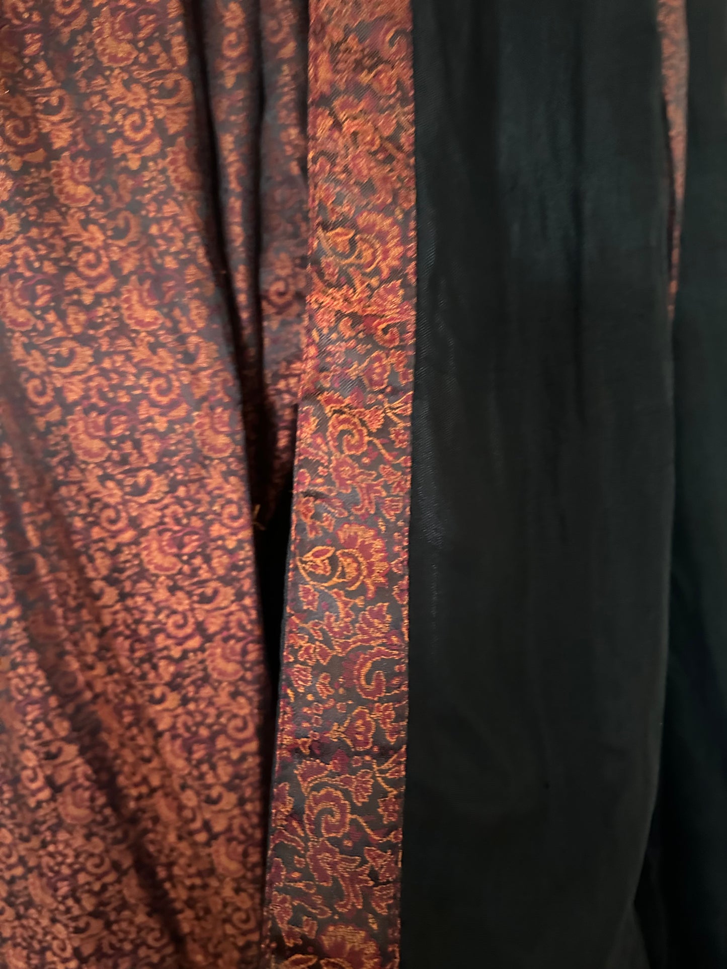 Preloved Black and brown suit