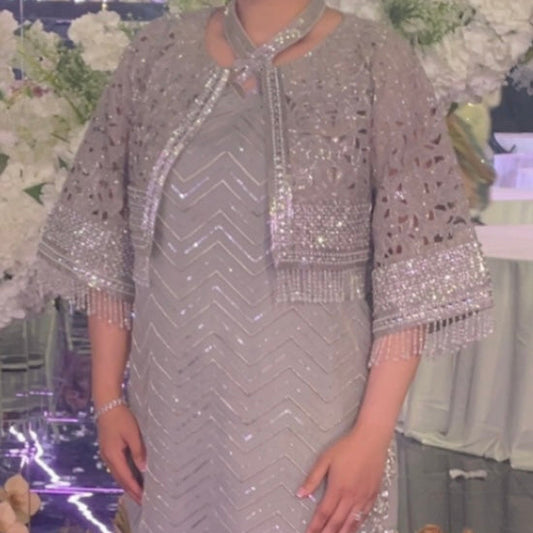 Grey 3 piece outfit in size UK Medium