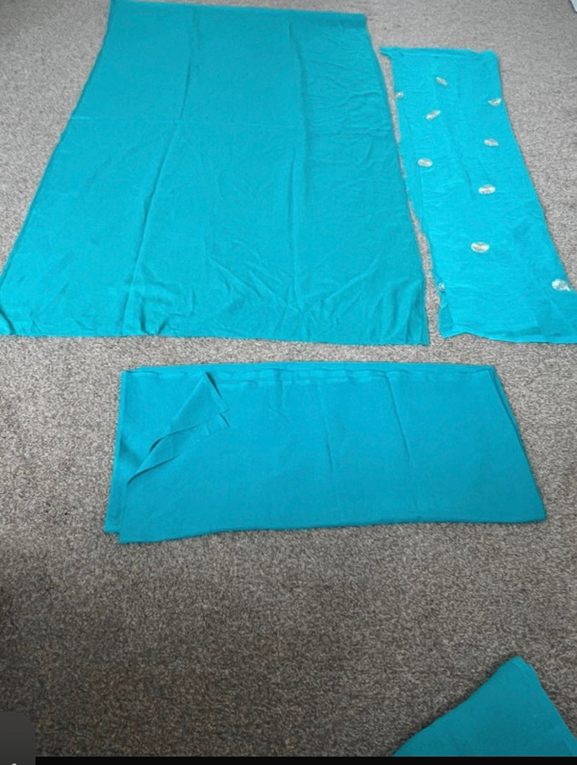 Material for kameez or long dress