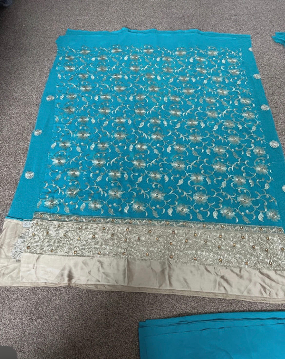 Material for kameez or long dress