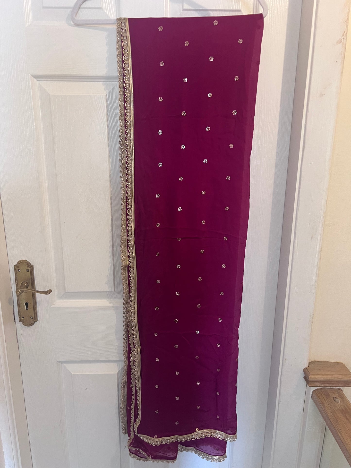 Magenta Embellished Suit – Brand New / Never Worn