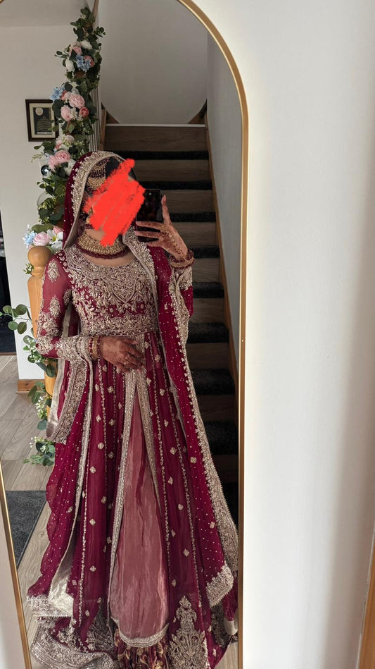 Faiza Saqlain dupe wedding lengah