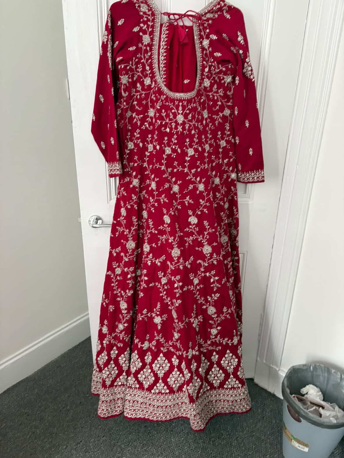 Preloved Indian pink long dress