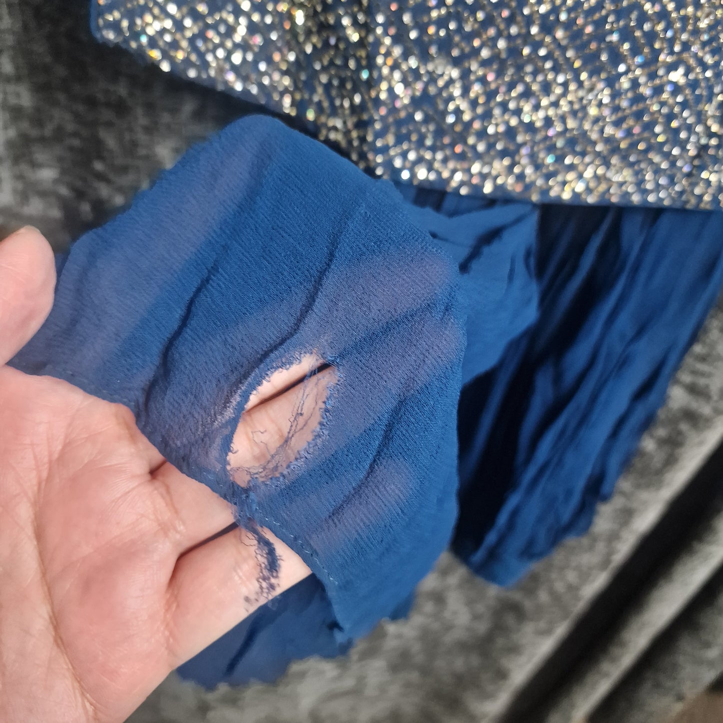 Ladies Sharara blue size 40 from frontier