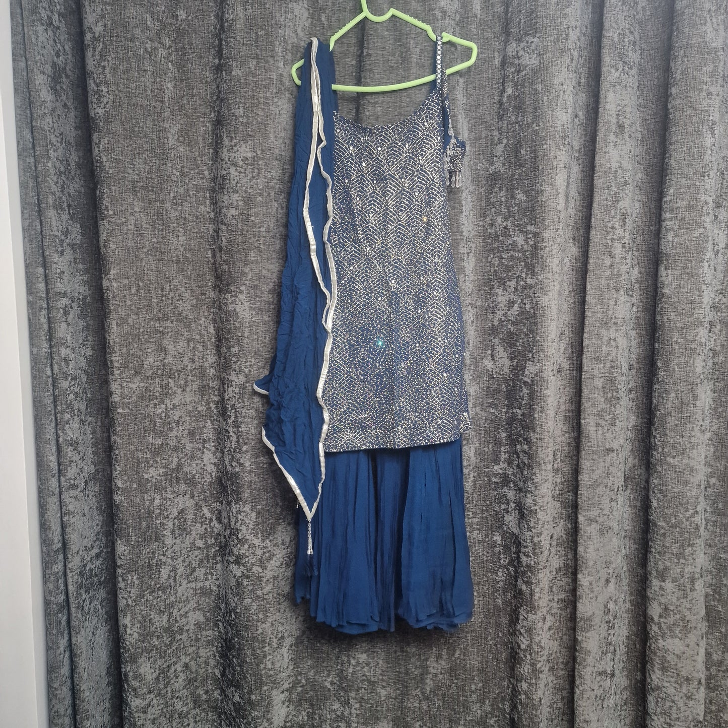 Ladies Sharara blue size 40 from frontier