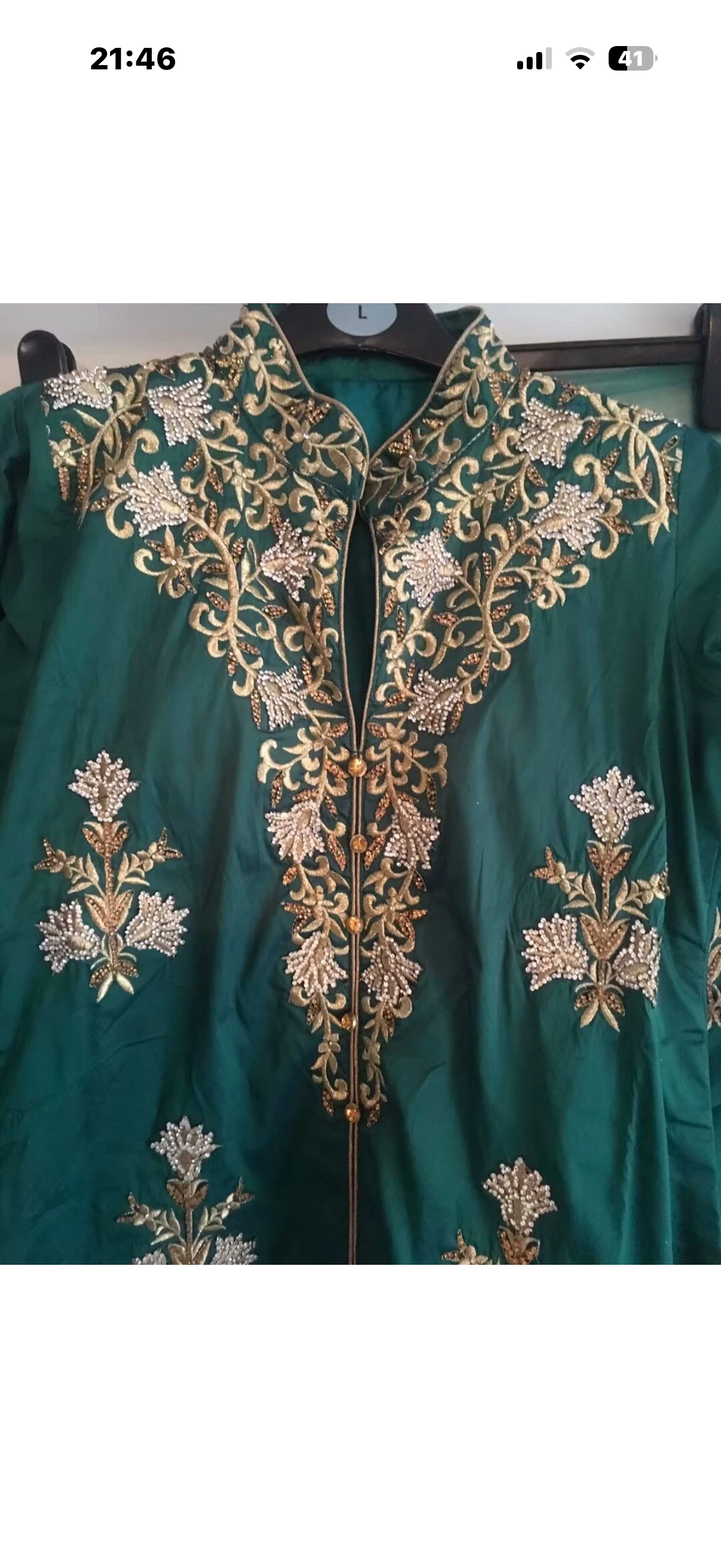 Women’s long kameez trouser suit size 8/10