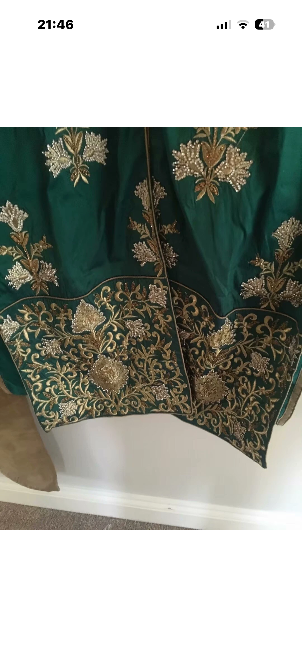 Women’s long kameez trouser suit size 8/10
