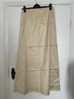 Halterneck top & skirt (tailor made) in brocade & silk