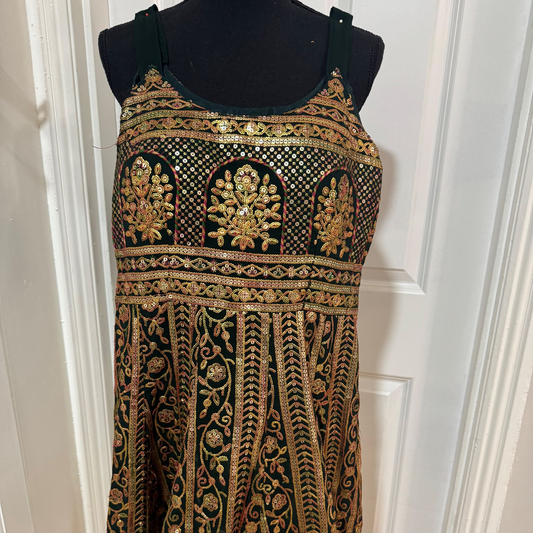 Preloved green Sharara - Size M