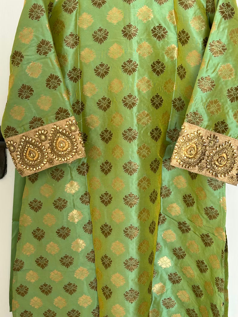 Preloved Indian Trouser Suit with Dupatta - Tailor Made - BRAND NEW