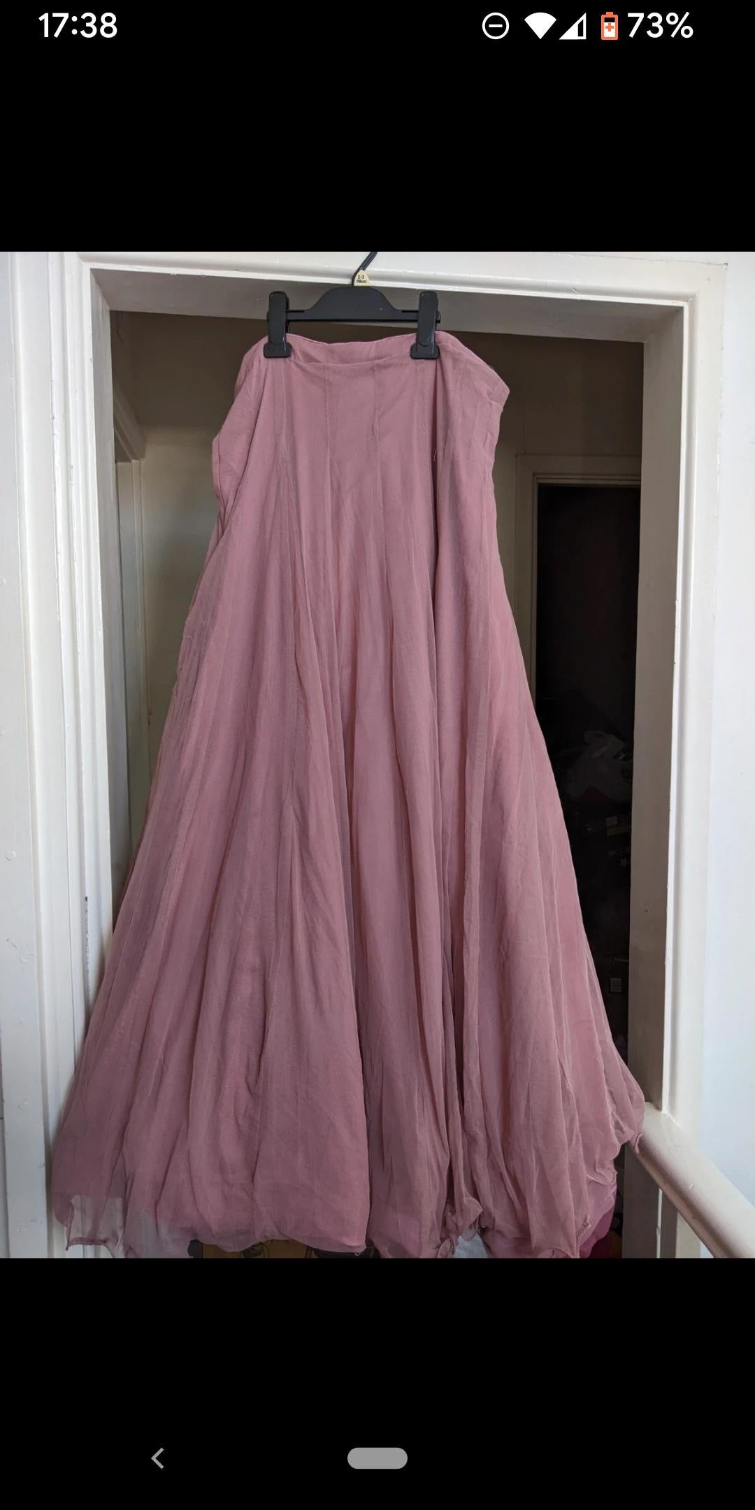 Brand new Pink Lehenga Gown