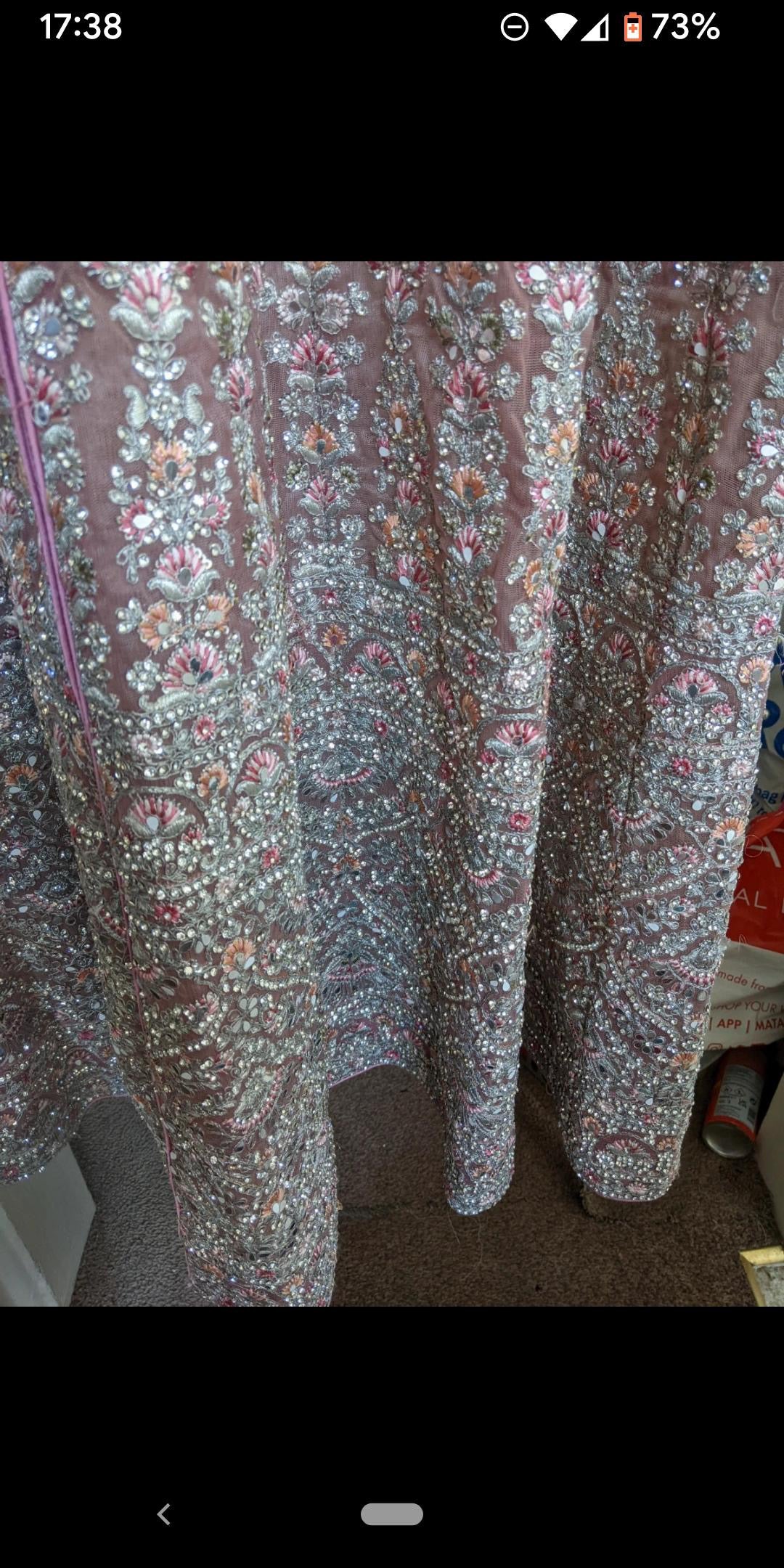 Brand new Pink Lehenga Gown