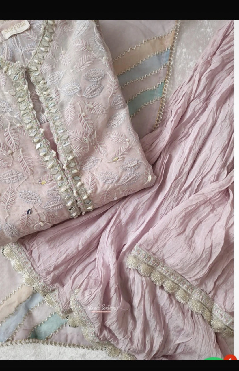 New Saffuse suit for party /wedding size S