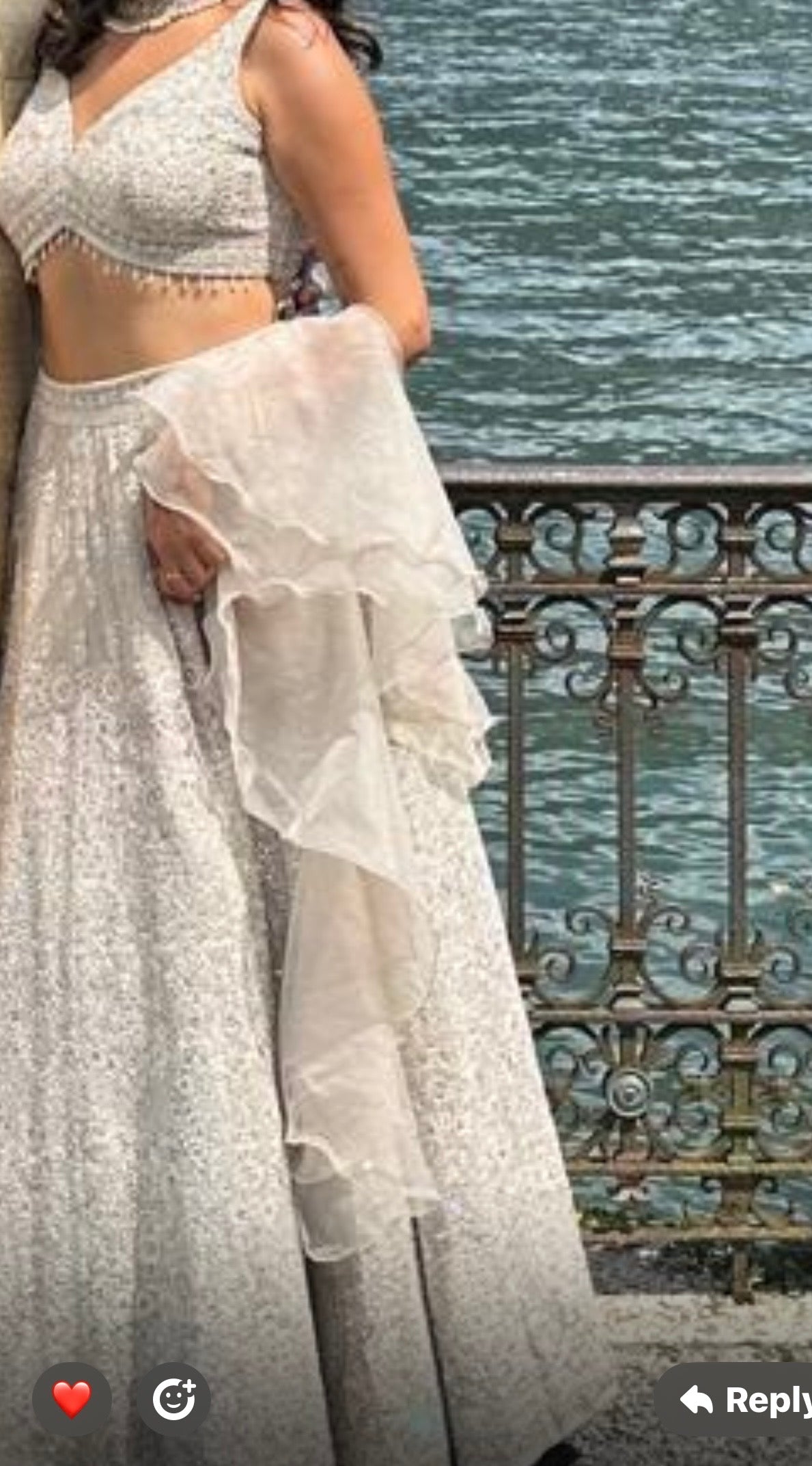Ivory Lehenga