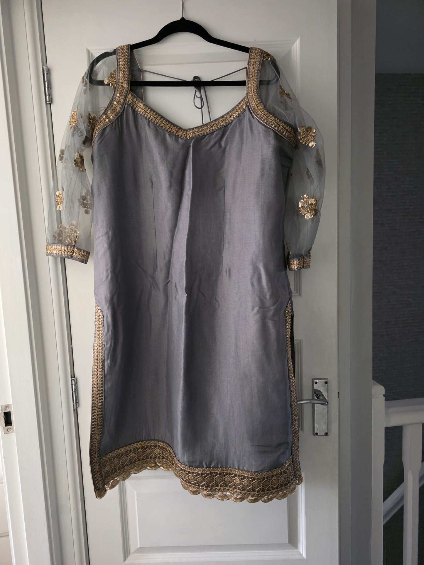 Preloved lilac punjabi suit