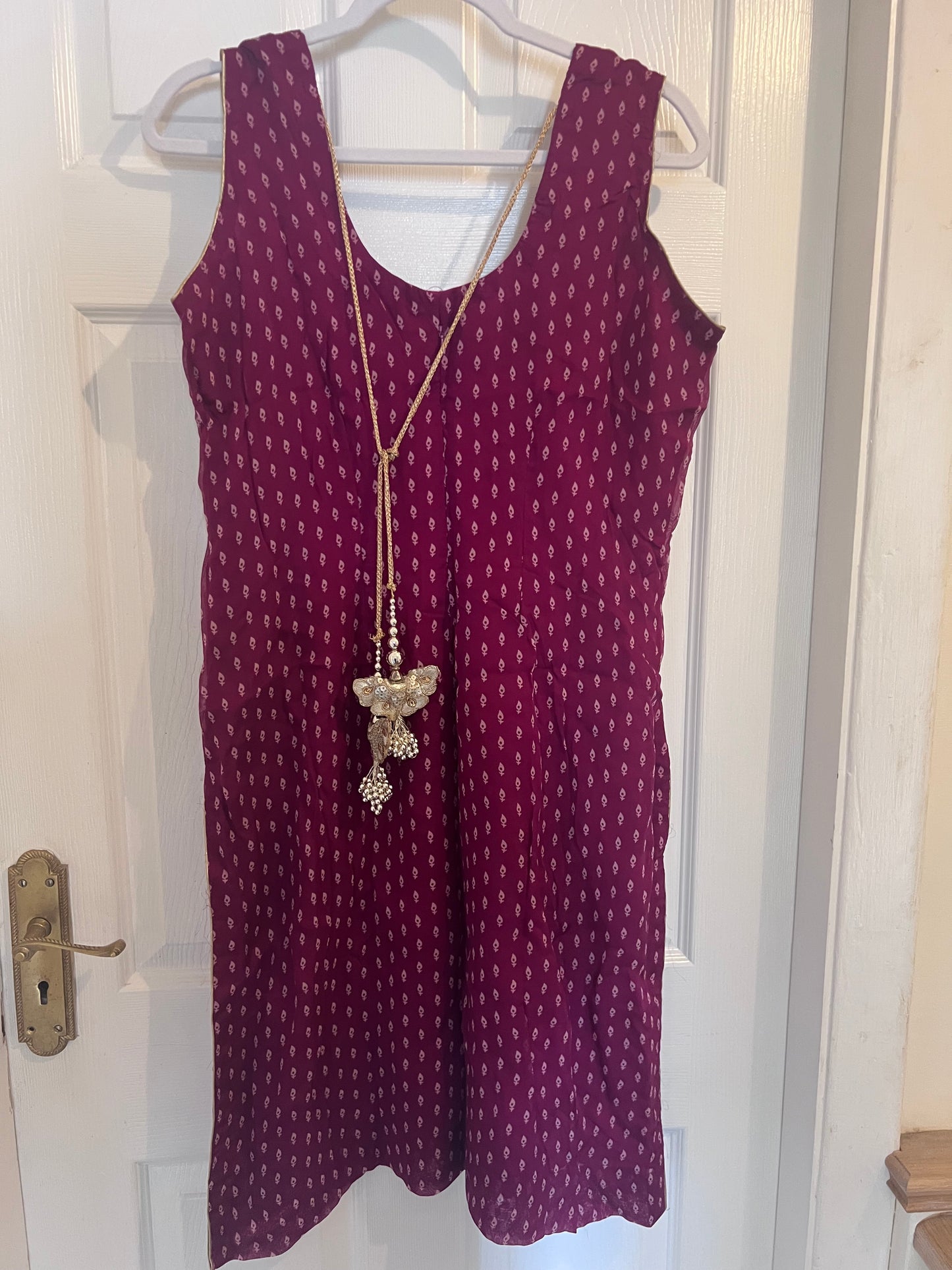 Magenta Embellished Suit – Brand New / Never Worn