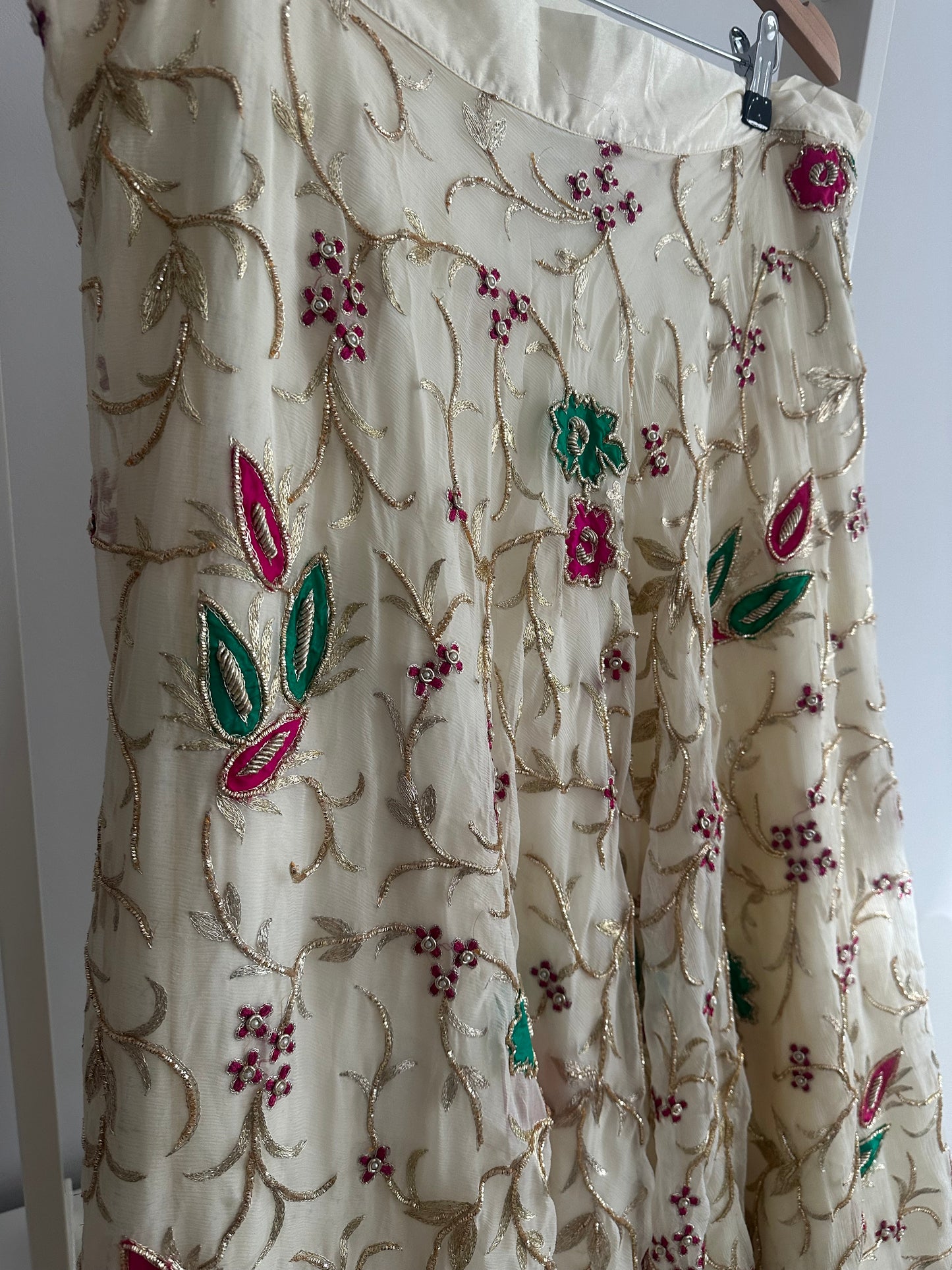 Brand new cream lehenga