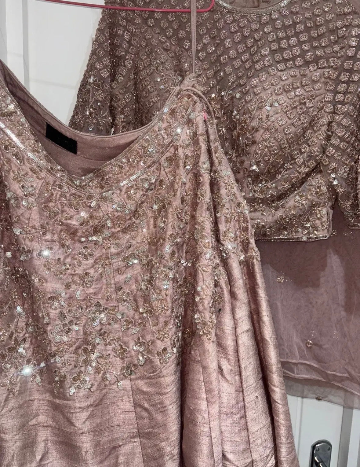 Preloved blush pink lehenga