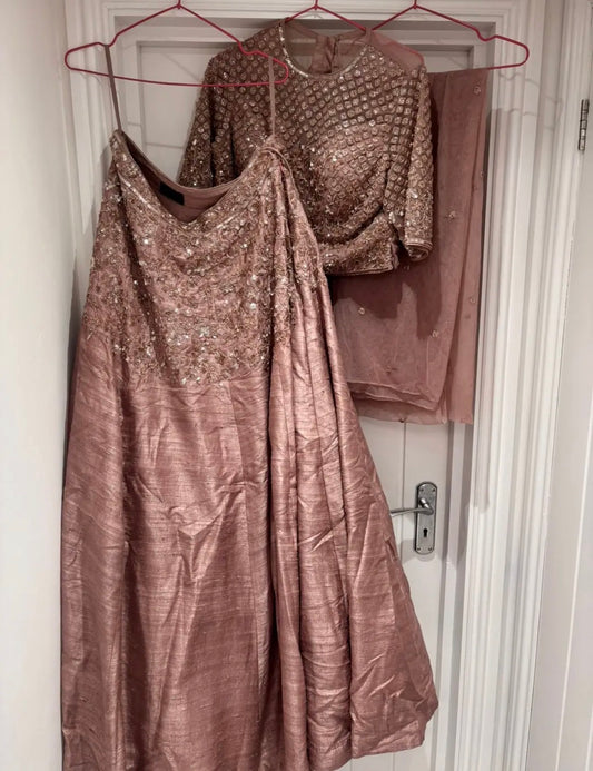 Preloved blush pink lehenga
