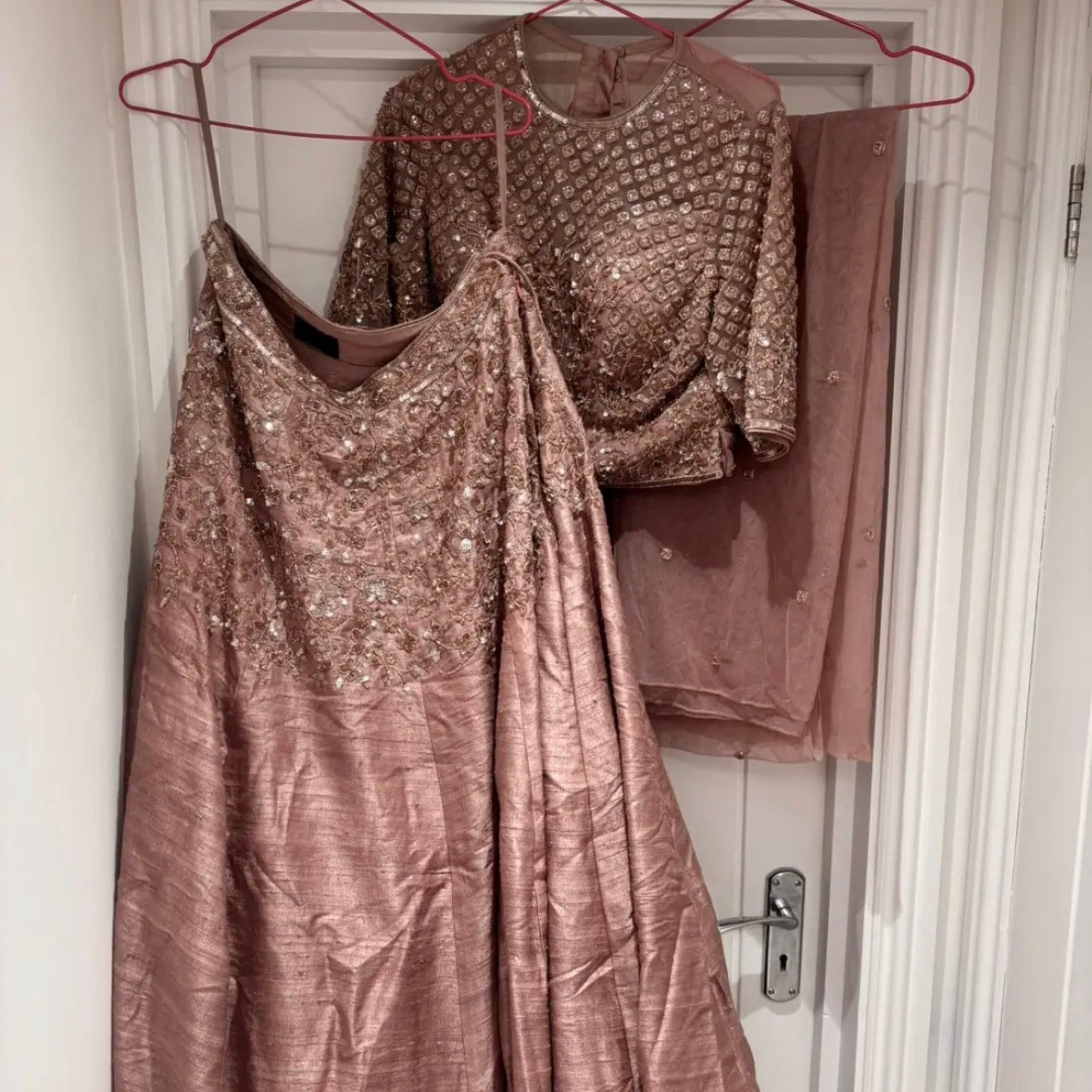 Preloved blush pink lehenga
