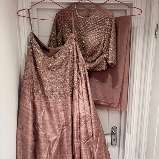 Preloved blush pink lehenga