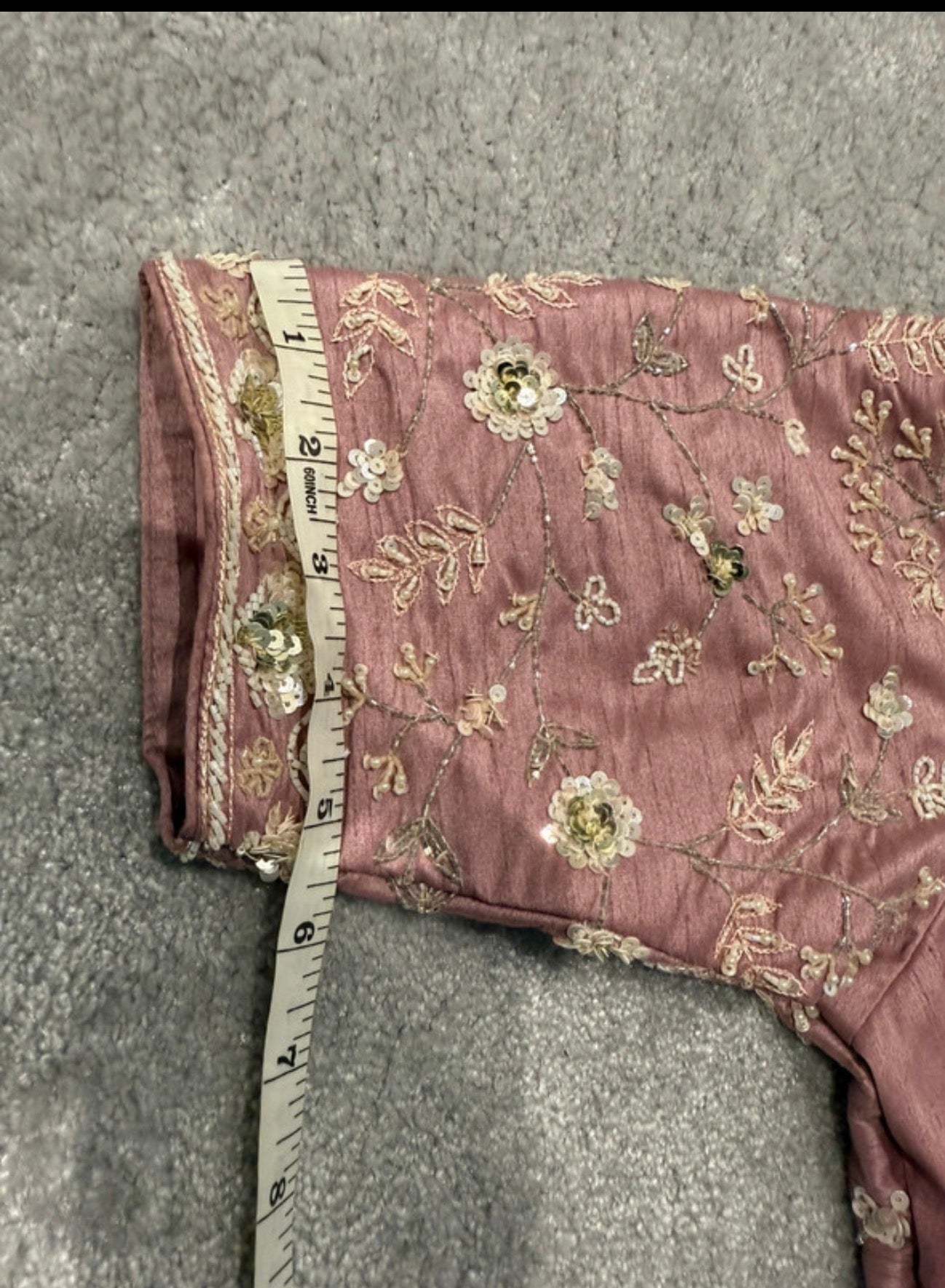 Preloved Asopalav Lehenga Set in Dusty Rose/Blush Pink