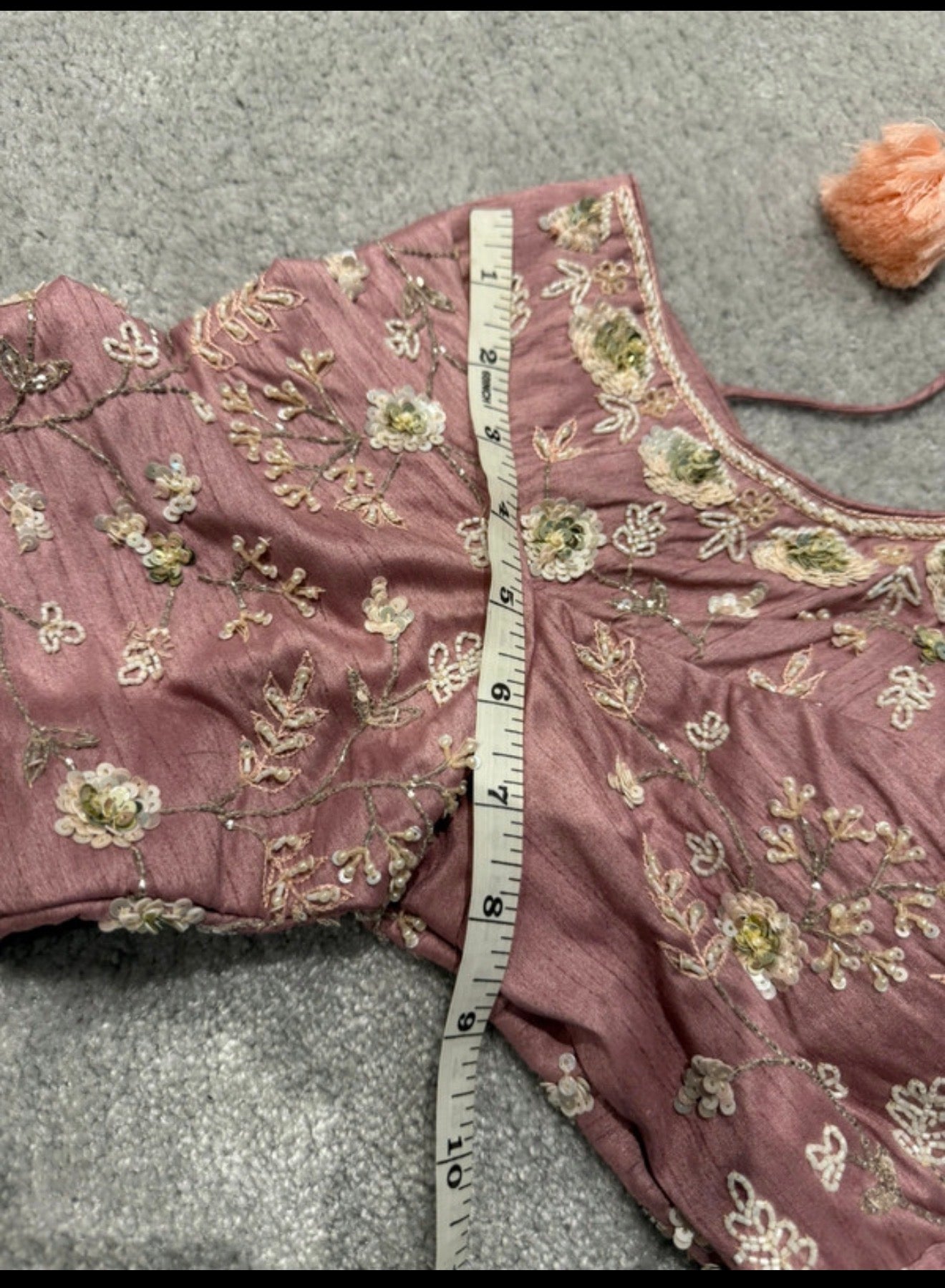 Preloved Asopalav Lehenga Set in Dusty Rose/Blush Pink