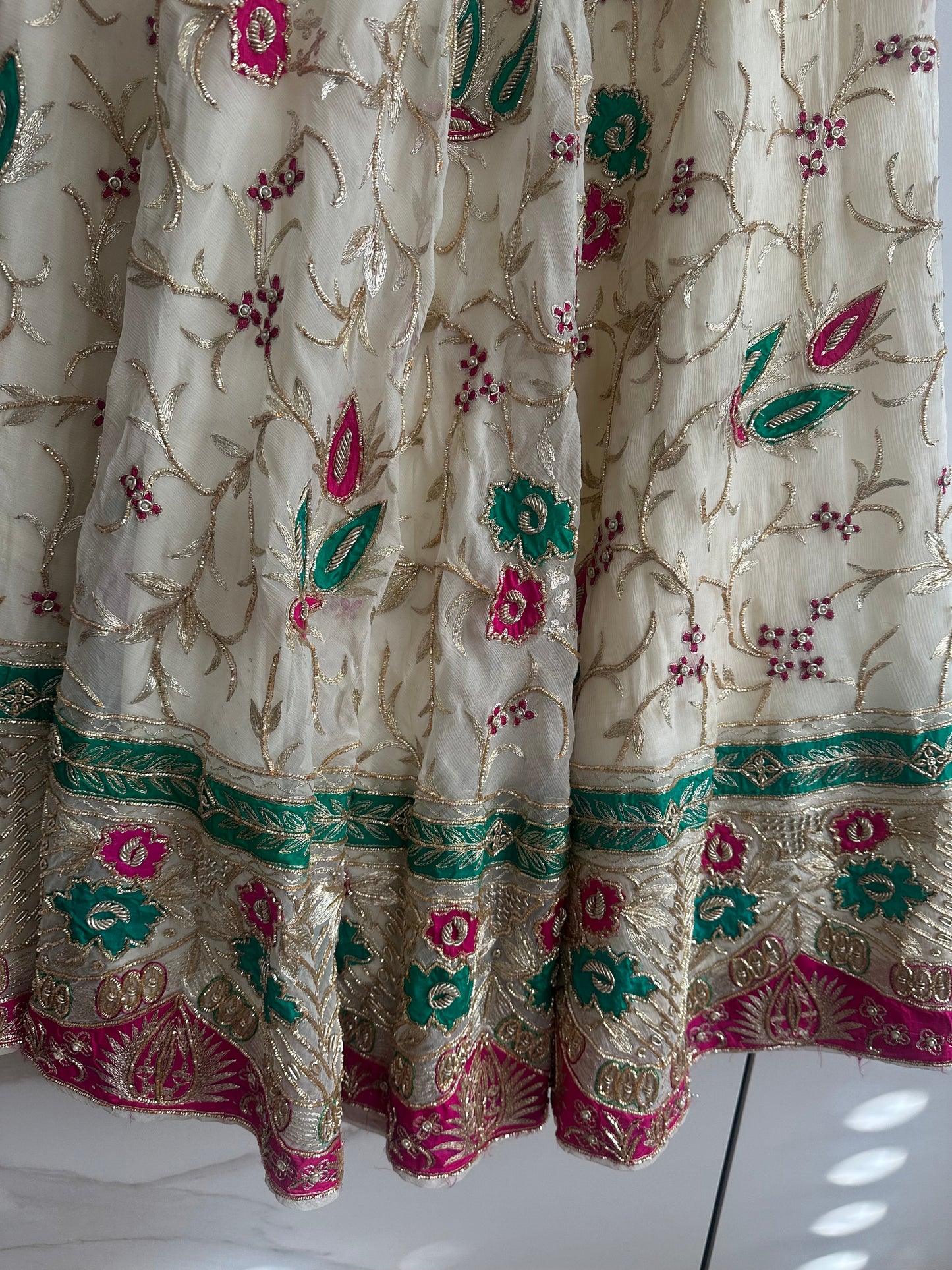 Brand new cream lehenga
