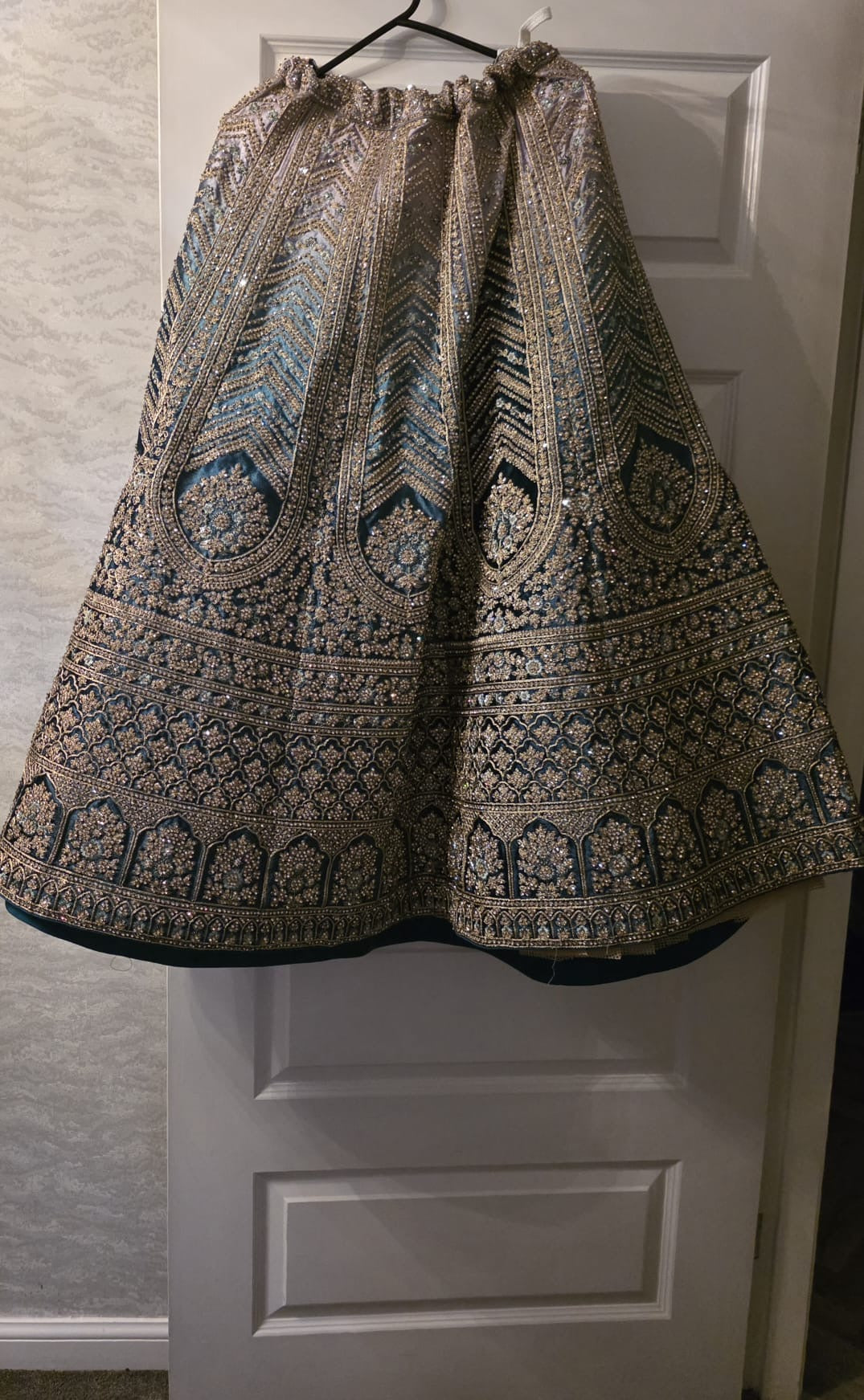 Preloved blue lehenga