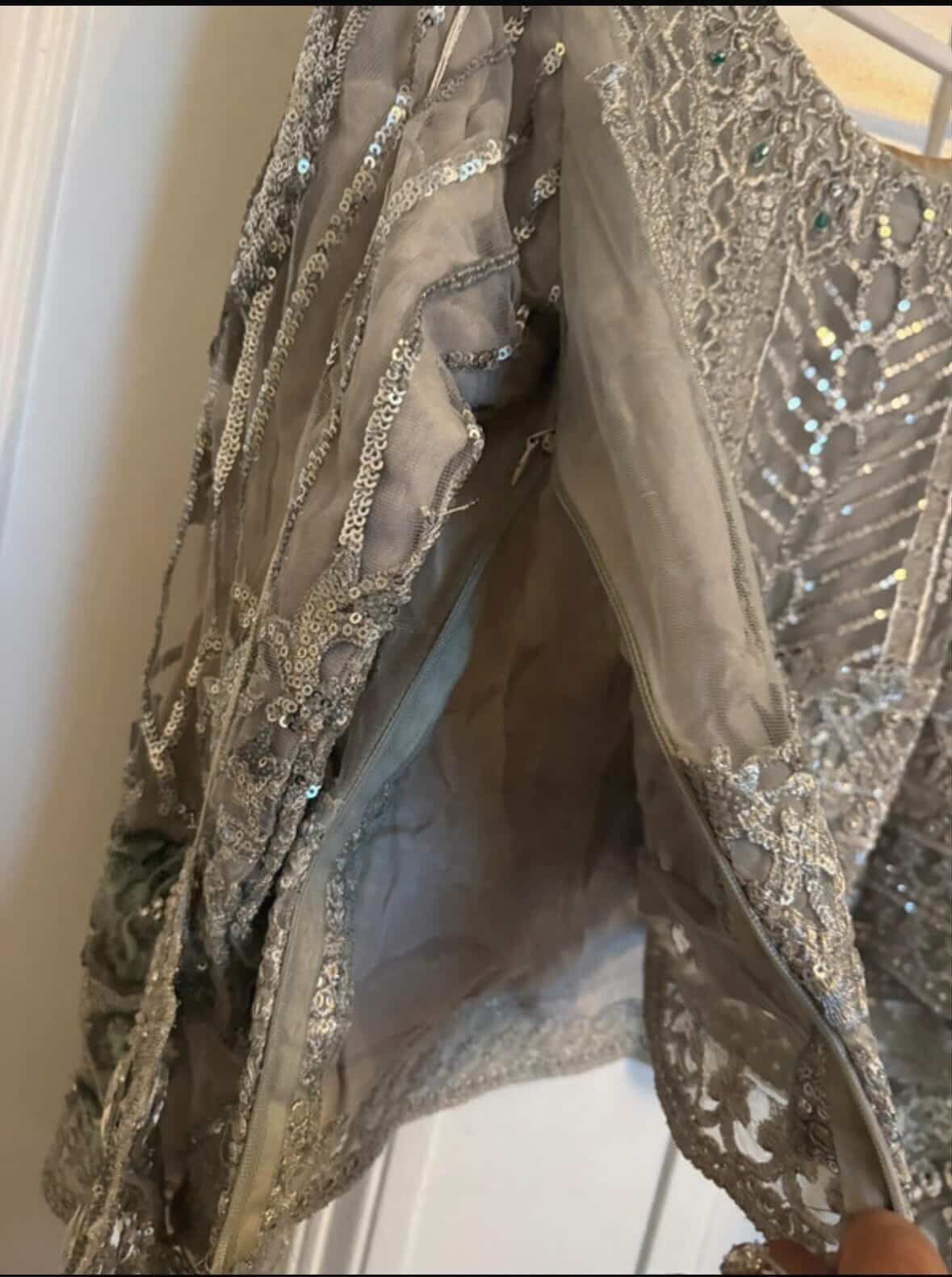 Preloved silver lehenga