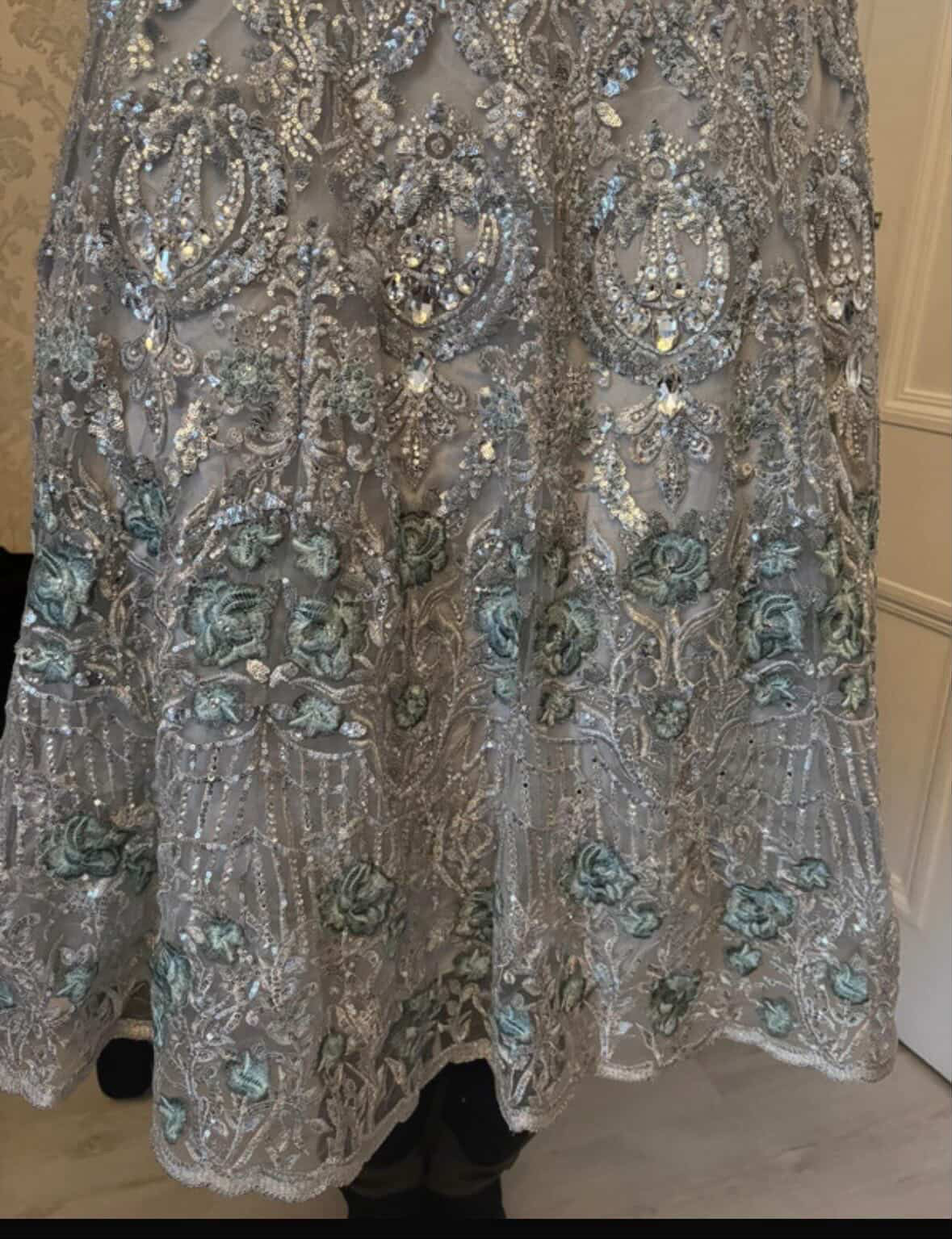 Preloved silver lehenga