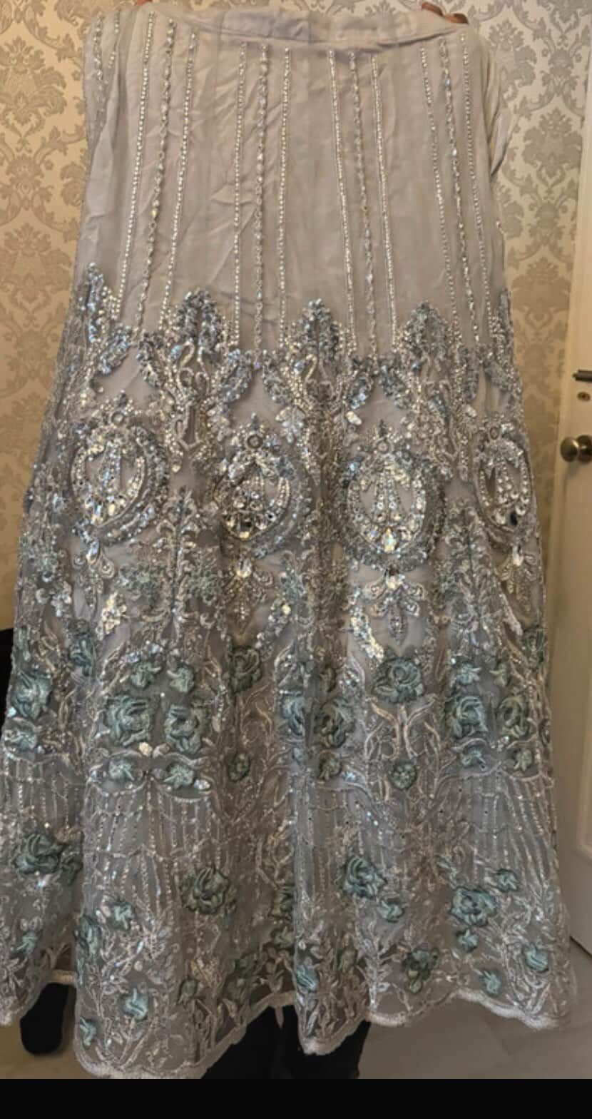 Preloved silver lehenga