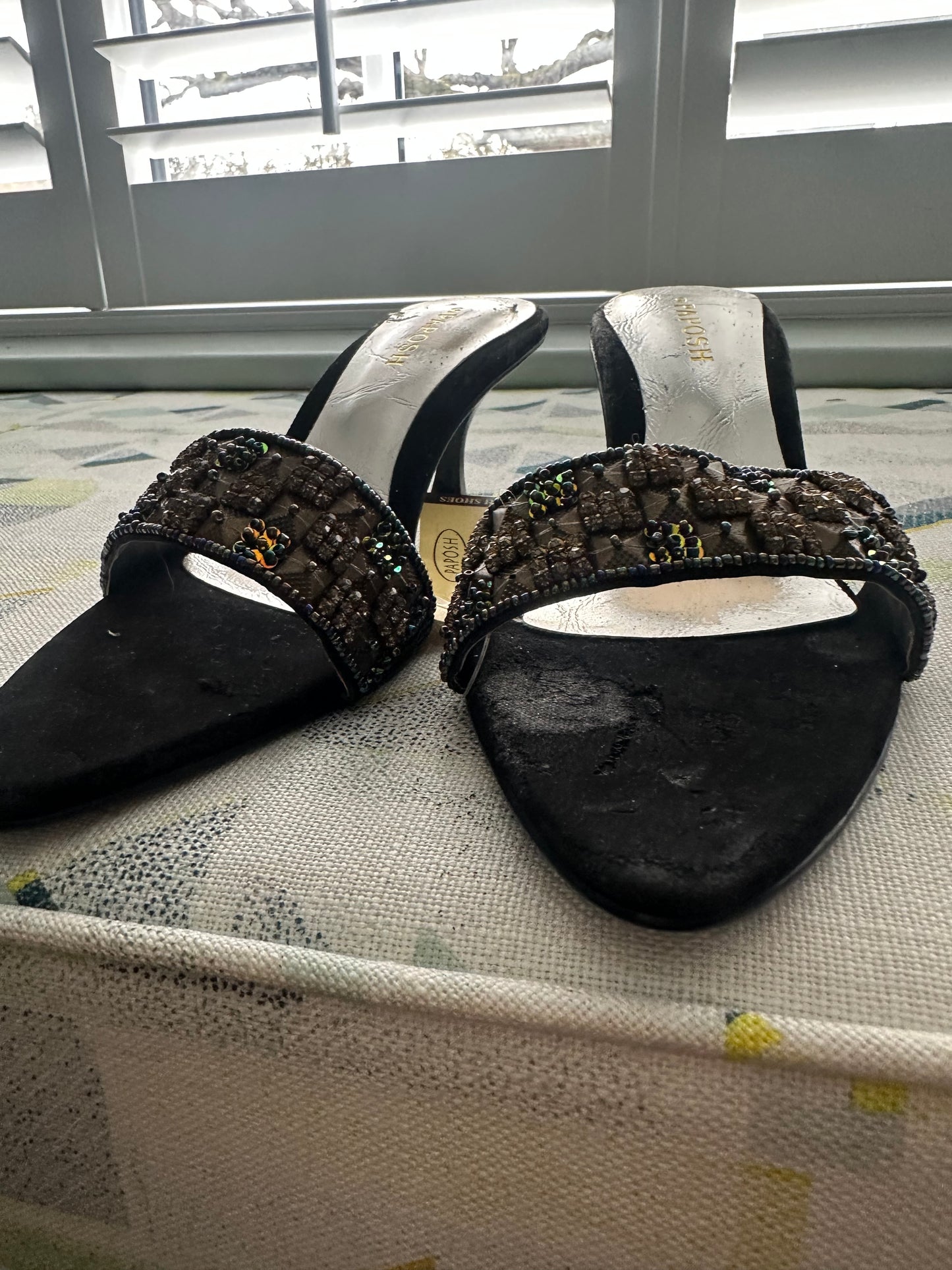 Black sandals