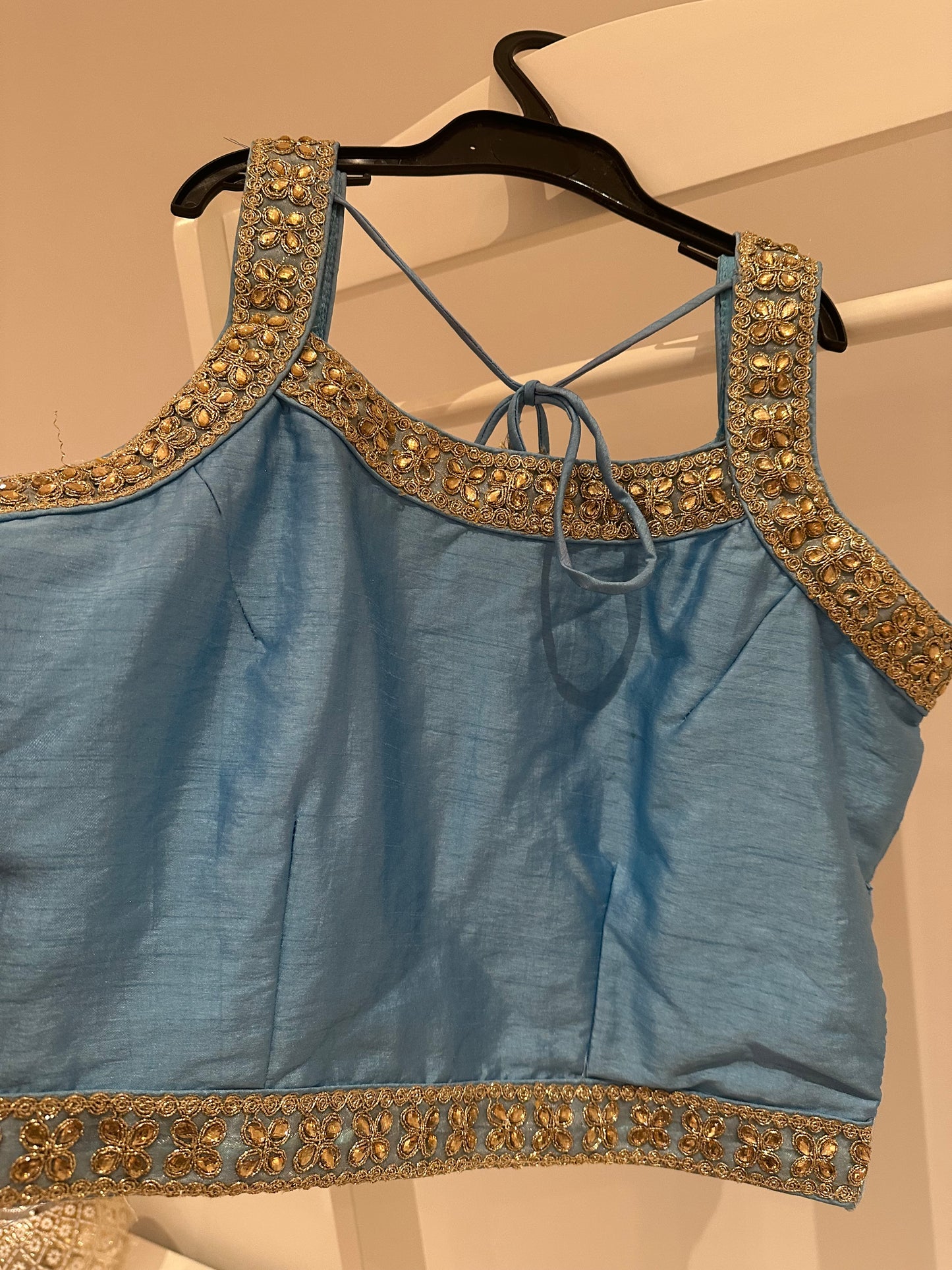 Preloved Indian Baby Blue Lehenga
