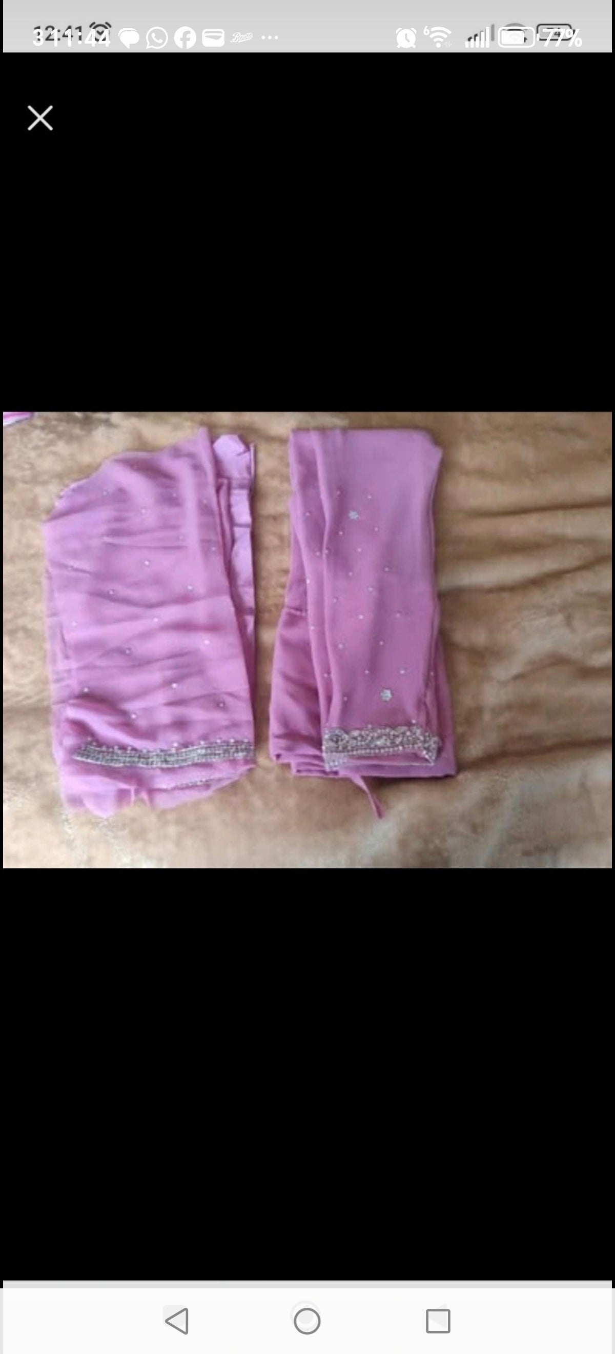 3 piece hand embroidery suit