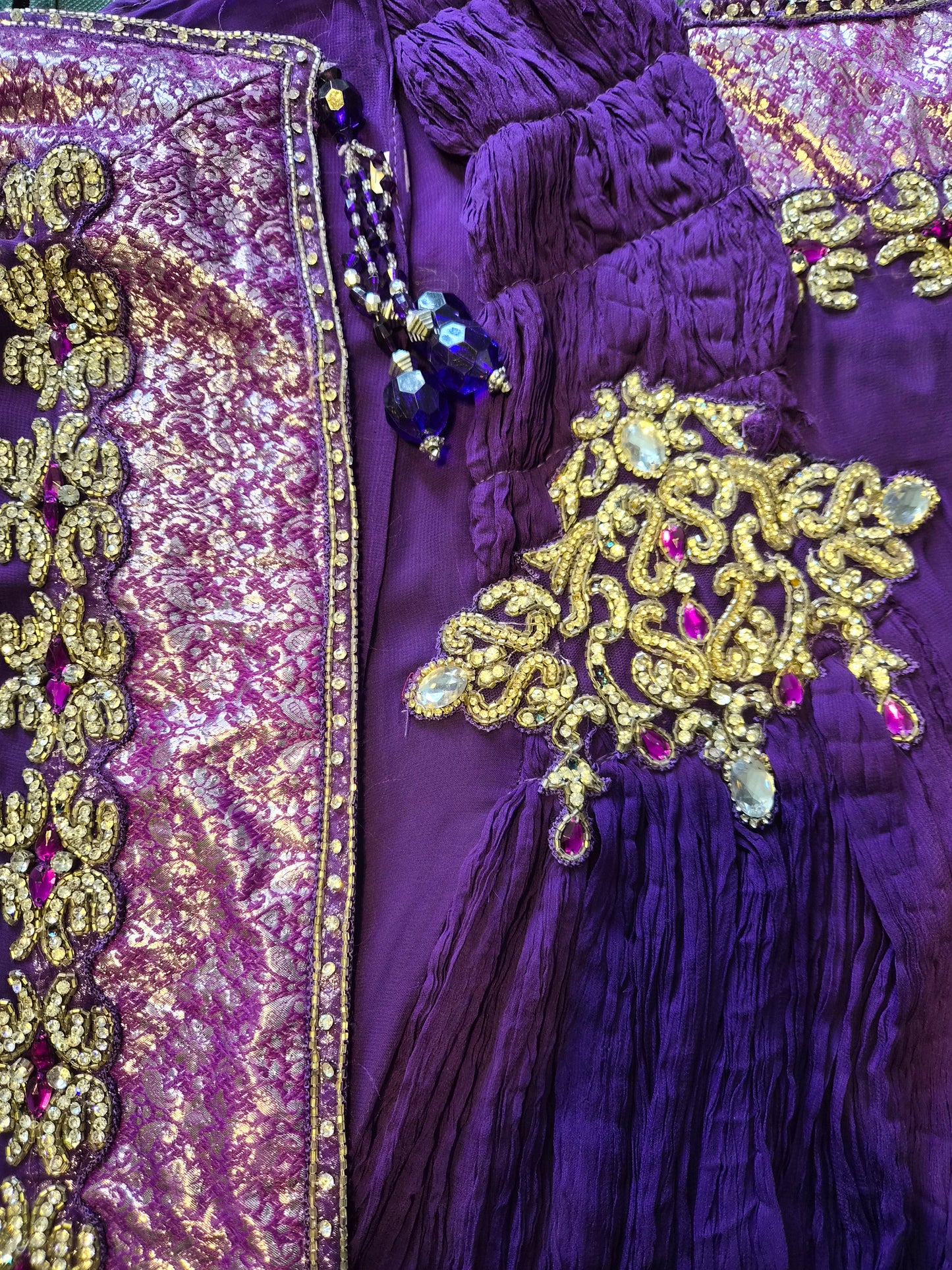 Pleated Saree with blouse