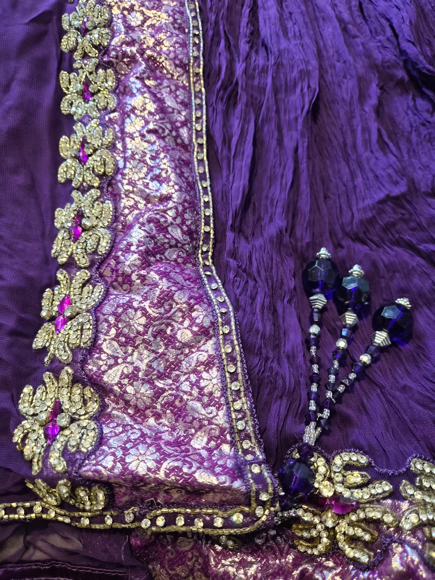 Pleated Saree with blouse