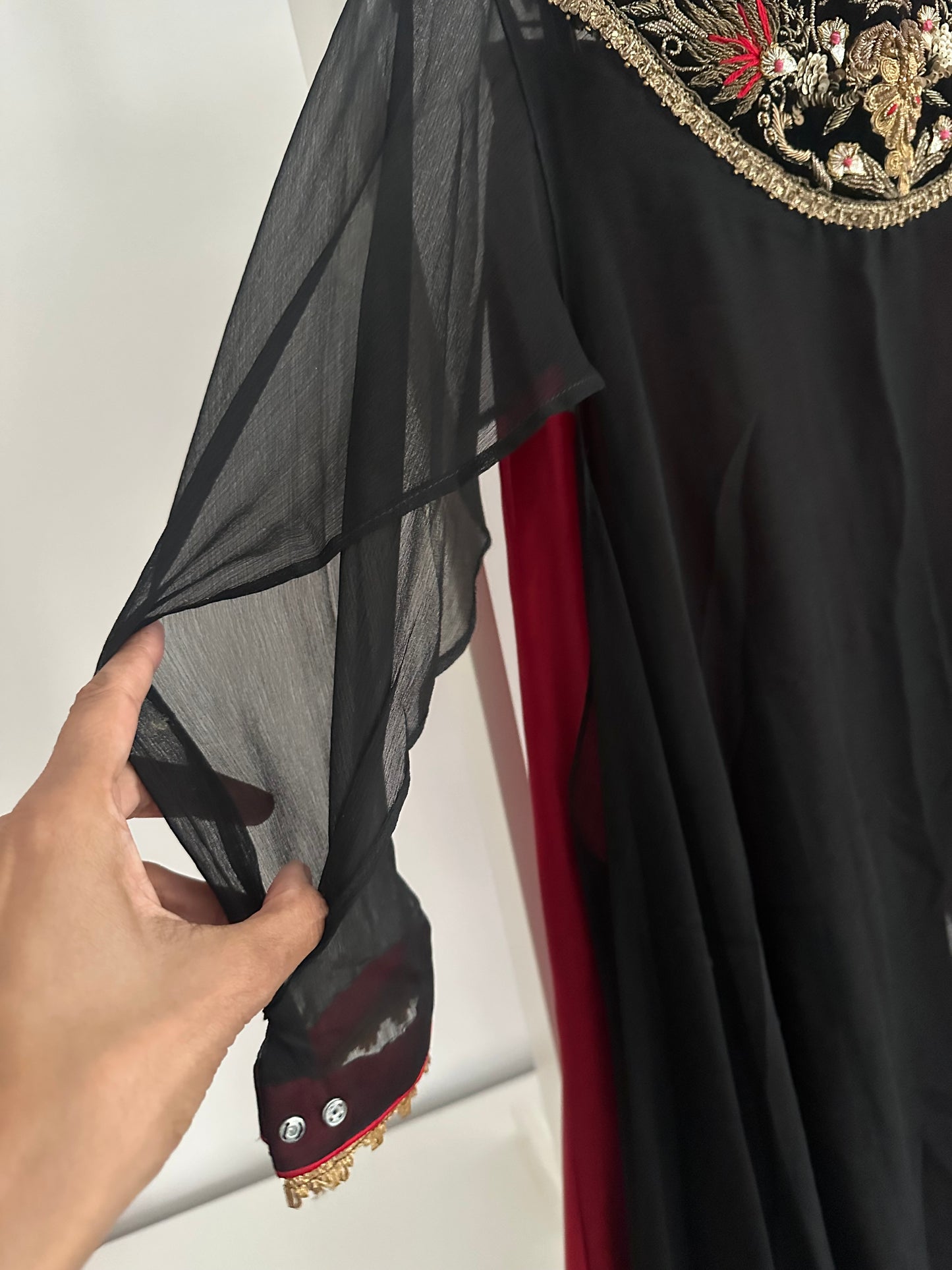Preloved Khuda Baksh palazzo trousers with chunni and tunic