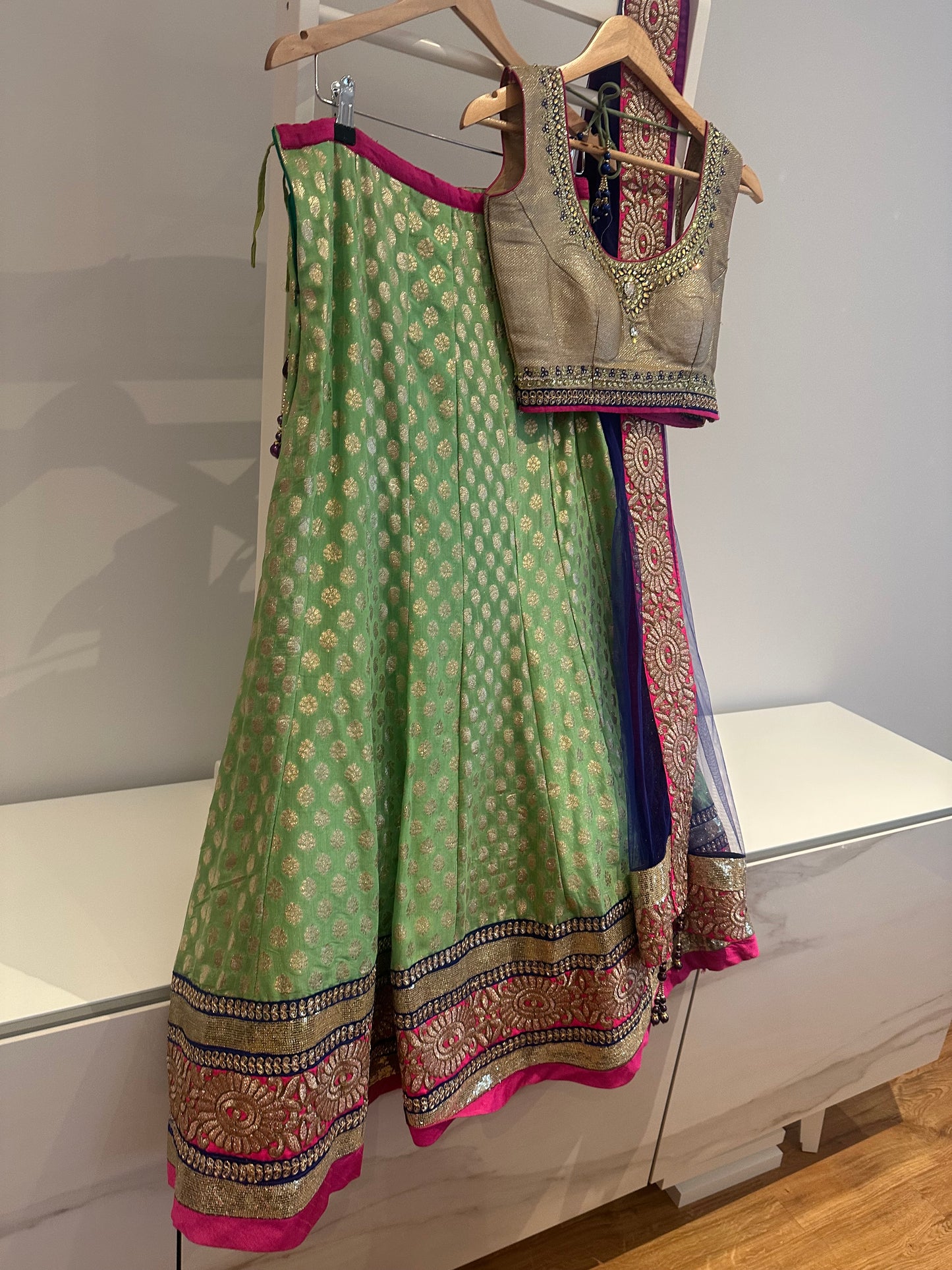 Preloved Lehenga for mehndi or jaggo