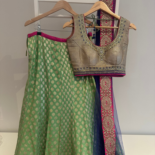 Preloved Lehenga for mehndi or jaggo