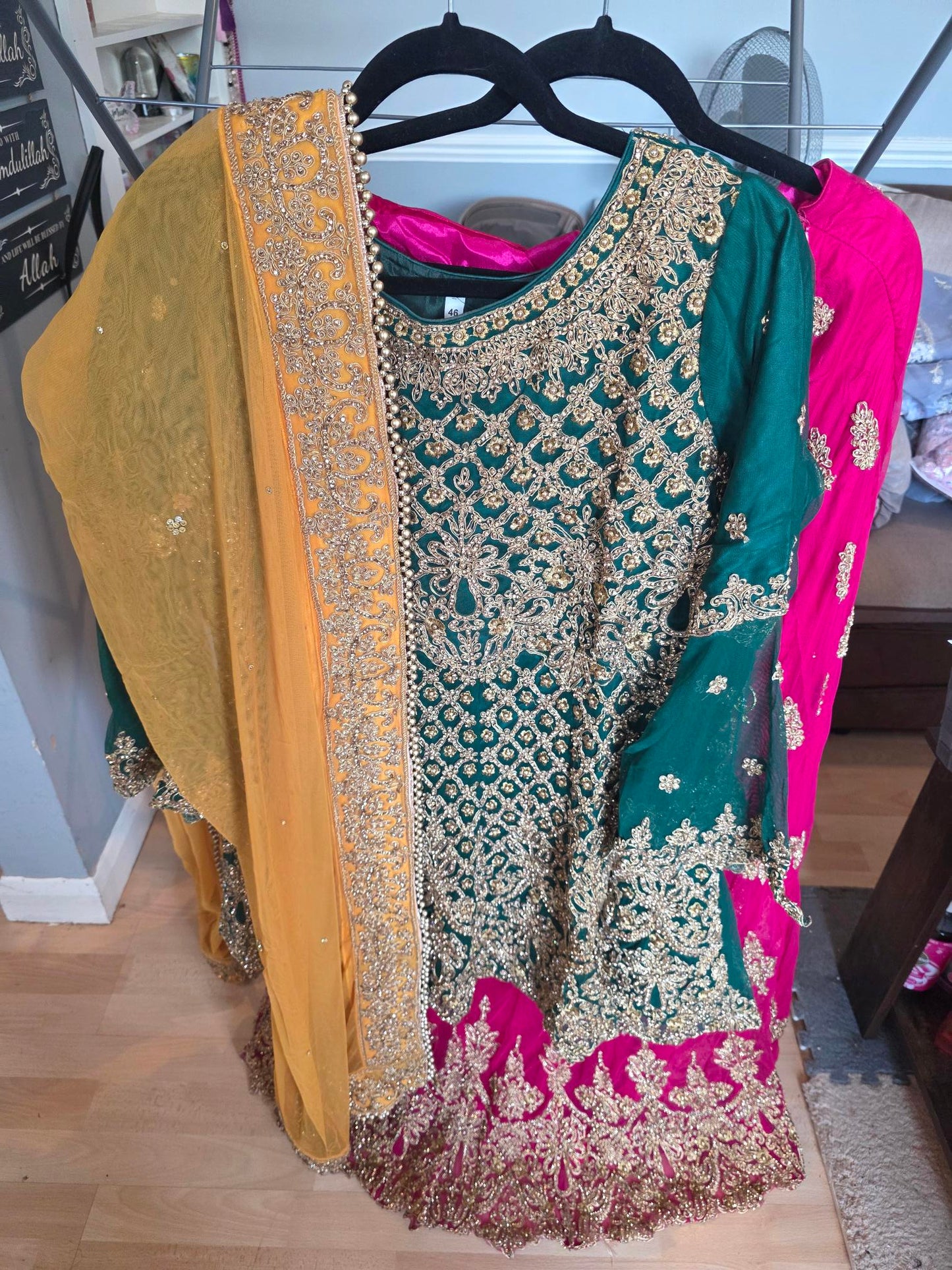 Preloved Indian Mehndi outfit